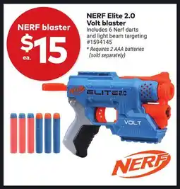 Giant Tiger NERF Elite 2.0 Volt blaster offer