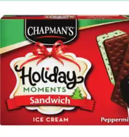 Giant Tiger Chapman's frozen desserts offer