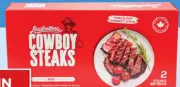 Giant Tiger Leadbetters Cowboy steaks offer