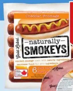 Giant Tiger Gold Label sausages offer