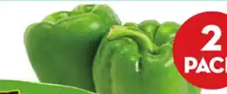 Giant Tiger 2 pack green peppers offer