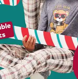 Giant Tiger Boys or girls 2 piece PJ set offer