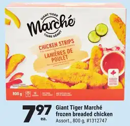 Giant Tiger Giant Tiger Marché frozen breaded chicken offer