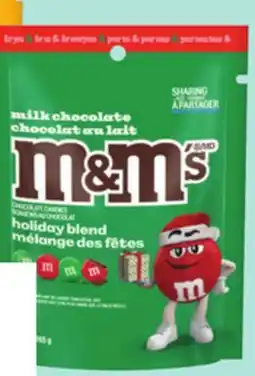 Giant Tiger M&M's holiday blend candy offer