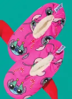 Giant Tiger kids licensed slippers offer