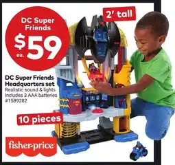 Giant Tiger DC Super Friends Headquarters set offer