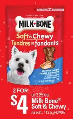 Giant Tiger Milk Bone Soft & Chewy offer