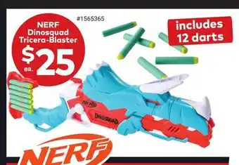 Giant Tiger NERF Dinosquad Tricera-Blaster offer