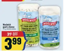 Marché Adonis Woolwich goat's cheese offer