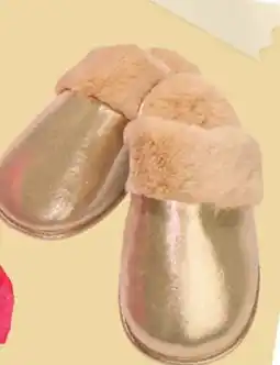 Giant Tiger Women's plush slippers offer