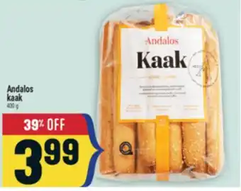 Marché Adonis Andalos kaak offer