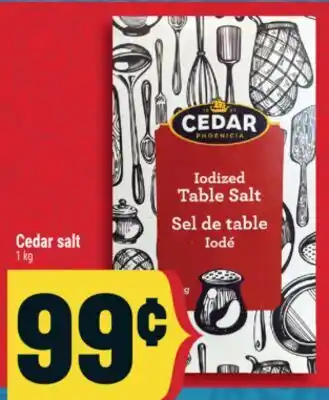 Marché Adonis Cedar salt offer