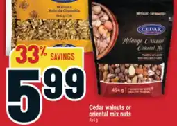 Marché Adonis Cedar walnuts or oriental mix nuts offer