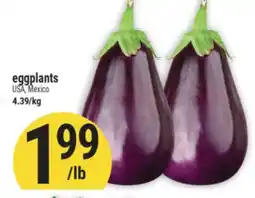 Marché Adonis Eggplants offer