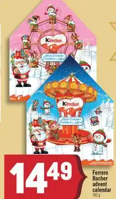 Marché Adonis Ferrero Rocher advent calendar offer