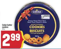 Marché Adonis Cedar butter cookies offer