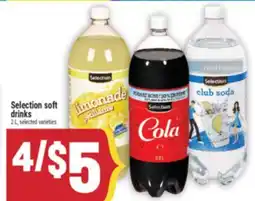 Marché Adonis SELECTION SOFT DRINKS offer