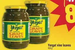 Marché Adonis Yergat vine leaves offer