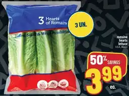 Marché Adonis Romaine hearts lettuce offer