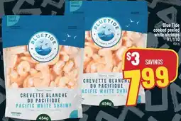 Marché Adonis Blue Tide cooked peeled white shrimps 91/110 offer