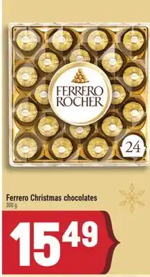 Marché Adonis Ferrero Christmas chocolates offer