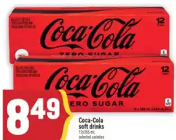 Marché Adonis Coca-Cola soft drinks offer