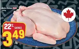 Marché Adonis Whole chicken Halal offer