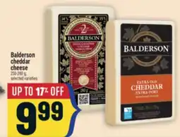 Marché Adonis Balderson cheddar cheese offer