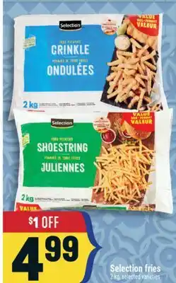 Marché Adonis SELECTION FRIES offer