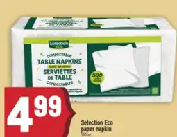 Marché Adonis SELECTION ECO PAPER NAPKIN offer