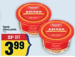 Marché Adonis Saputo cheese petals offer