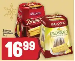 Marché Adonis Balocco panettone offer
