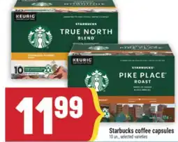 Marché Adonis Starbucks coffee capsules offer