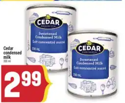 Marché Adonis Cedar condensed milk offer