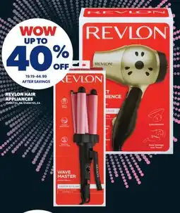 Real Canadian Superstore REVLON HAIR APPLIANCES offer