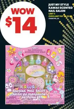 Real Canadian Superstore JUST MY STYLE KAWAII SCENTED NAIL SALON offer