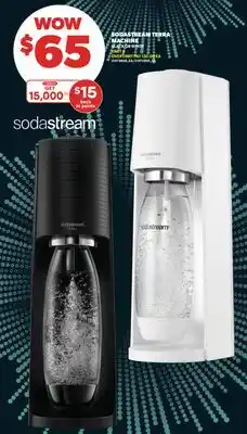 Real Canadian Superstore SODASTREAM TERRA MACHINE BLACK OR WHITE offer