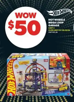 Real Canadian Superstore HOT WHEELS MEGA LOOP GARAGE offer