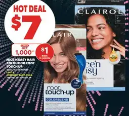 Real Canadian Superstore NICE'N EASY HAIR COLOUR OR ROOT TOUCH UP offer
