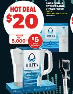 Real Canadian Superstore BRITA DENALI PITCHERS AND 3-PACK FILTER offer