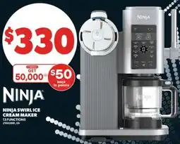 Real Canadian Superstore NINJA SWIRL ICE CREAM MAKER 13 FUNCTIONS offer