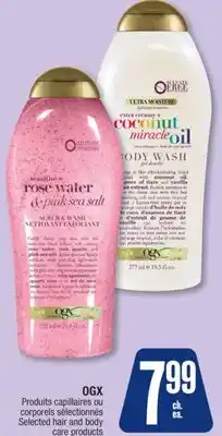 Jean Coutu OGX Selected hair and body care products offer