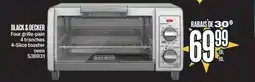 Jean Coutu BLACK & DECKER 4-Slice toaster oven offer