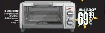 Jean Coutu BLACK & DECKER 4-Slice toaster oven offer