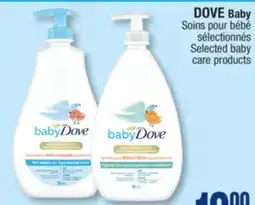 Jean Coutu DOVE Selected baby care products offer