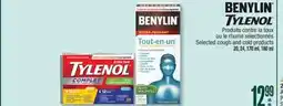 Jean Coutu BENYLIN, TYLENOL Selected cough and cold products offer