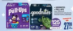 Jean Coutu GOODNITES PULL-UPS Selected training underwear offer