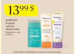Jean Coutu AVEENO Selected sun care products offer