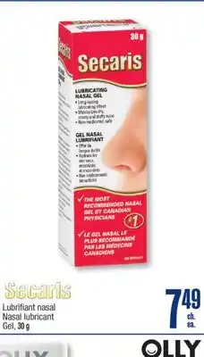Jean Coutu SECARIS Nasal lubricant Gel offer