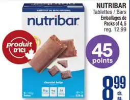 Jean Coutu NUTRIBAR Bars offer